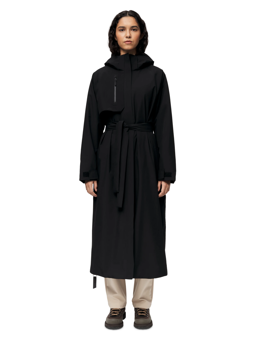 Åse Insulated Coat Black