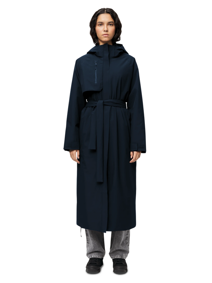Åse Insulated Coat Deep Sea