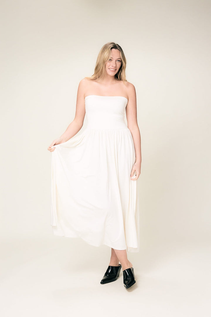 Petunia Dress &amp; Skirt Coconut Milk