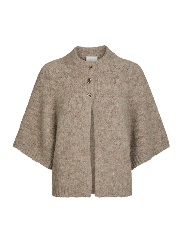 Benuta Fluffy Cardigan Beige Melange