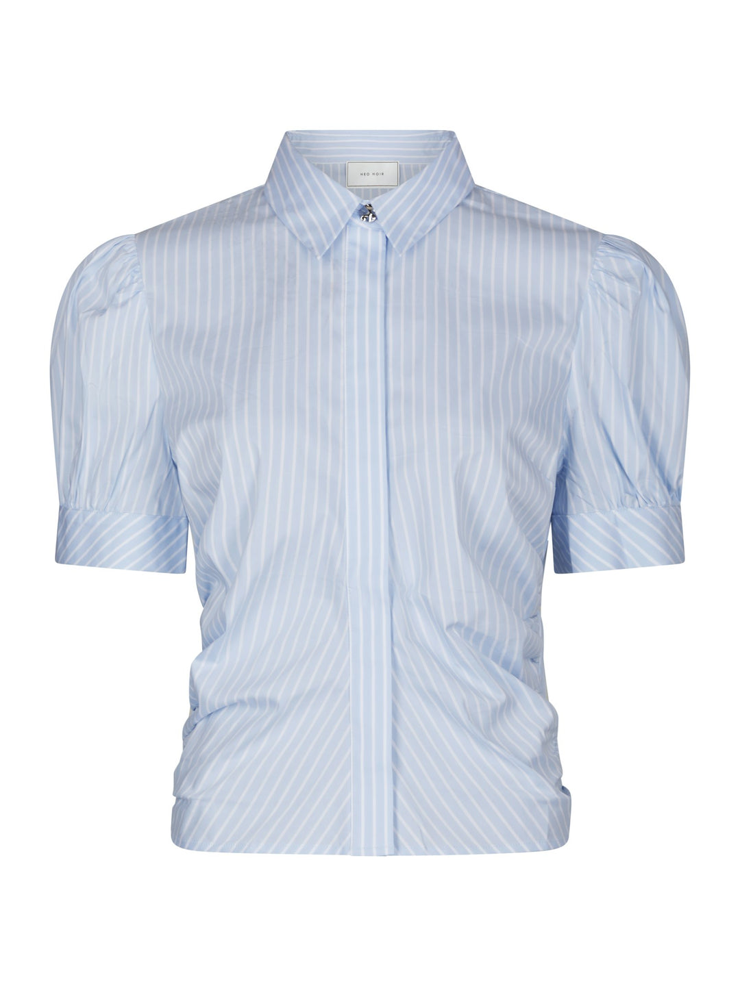Frannie Soft Stripe Shirt Light Blue