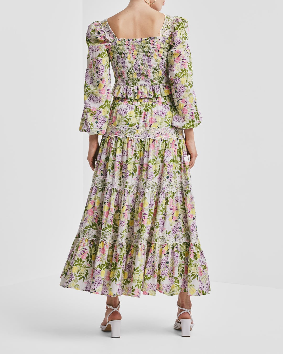 Cotton Slub Skirt Summer Lilacs