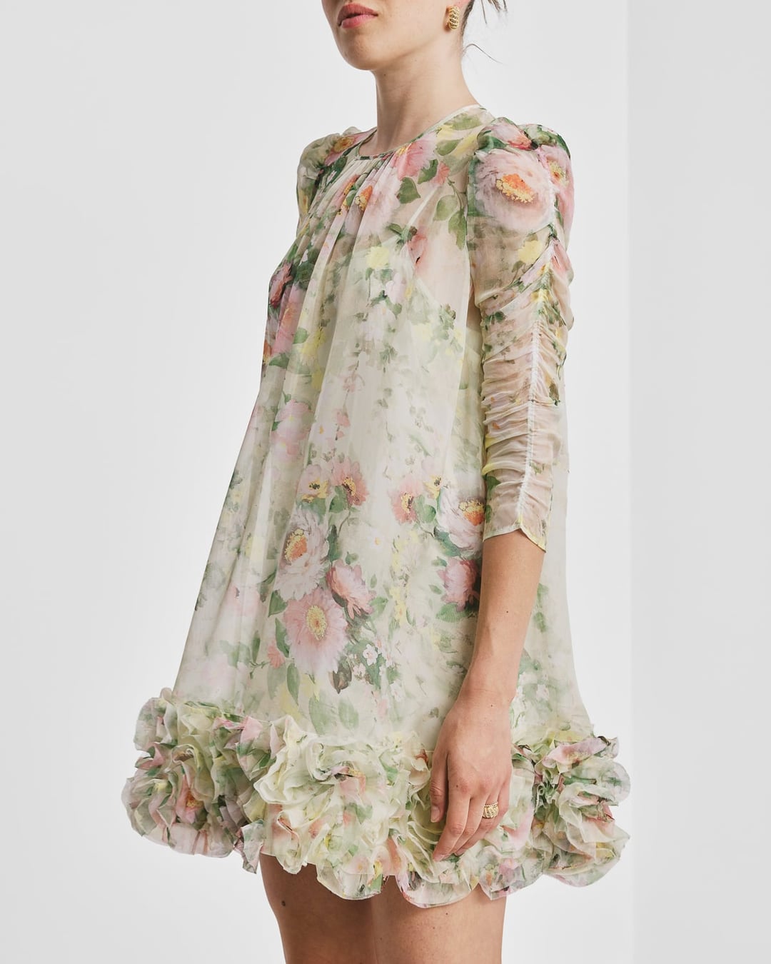 Organza Frilly Dress Watercolour Dreams