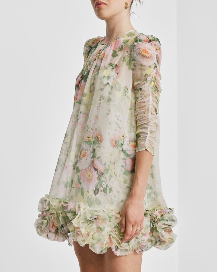 Organza Frilly Dress Watercolour Dreams