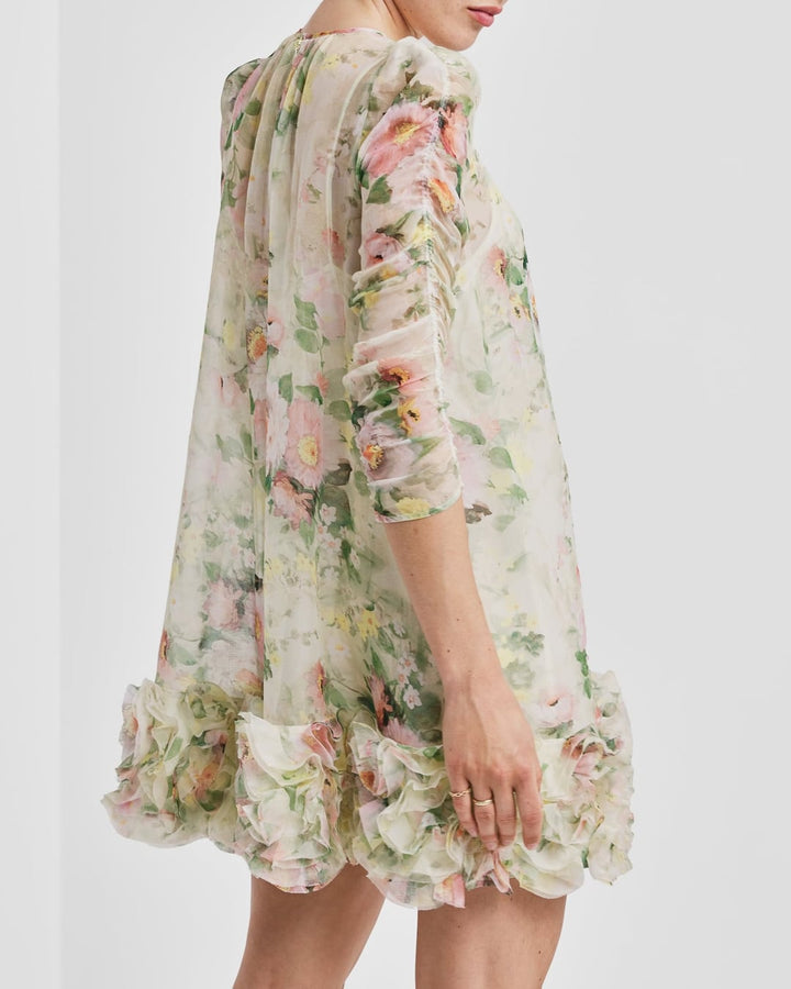 Organza Frilly Dress Watercolour Dreams