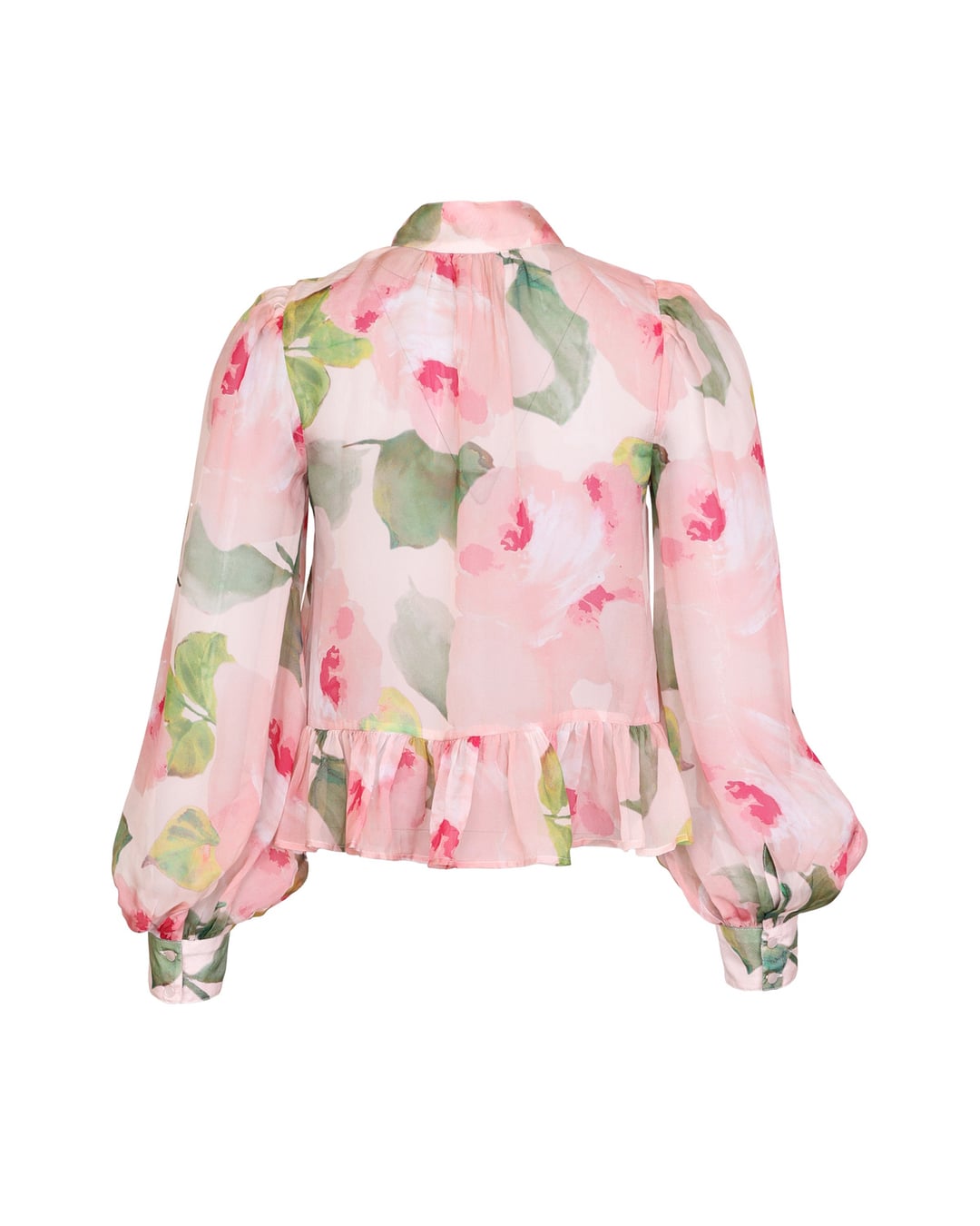 Organza Shirt Rosette
