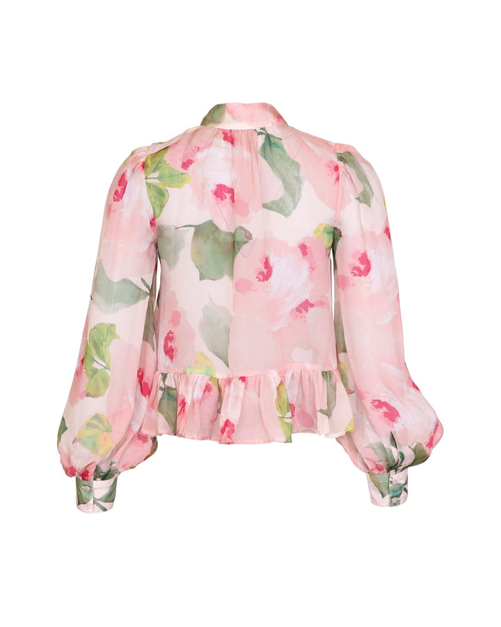 Organza Shirt Rosette