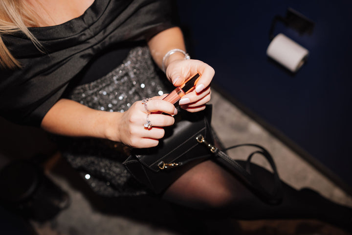 Dawa Sequin Skirt Silver