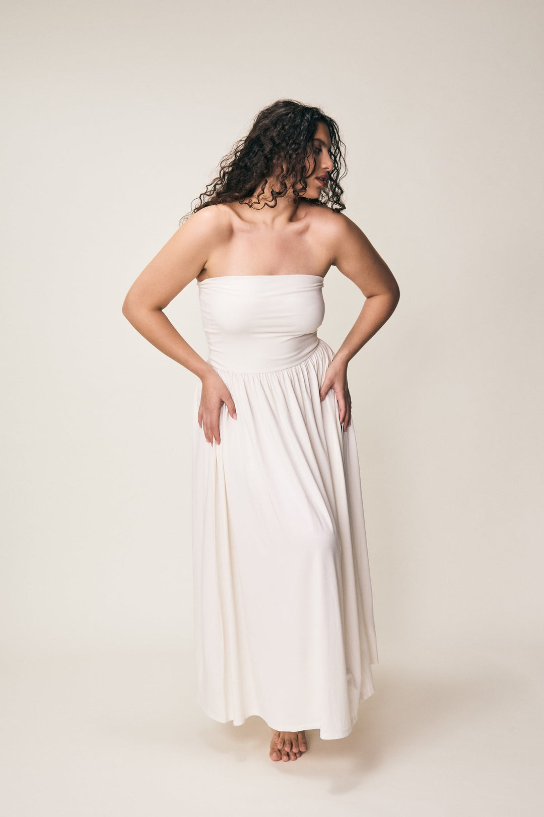 Petunia Dress &amp; Skirt Coconut Milk