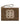Mim Straw Clutch Brown