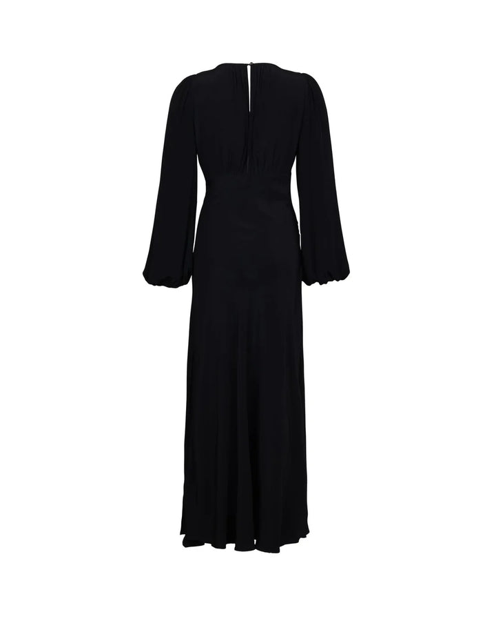 Viscose Maxi Dress Black