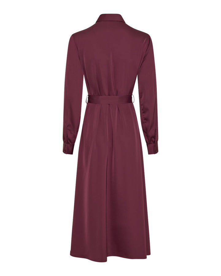 Trine Shirt Dress Choco Truffle