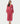 Annelie Solid Crepe Dress Cherry Pink