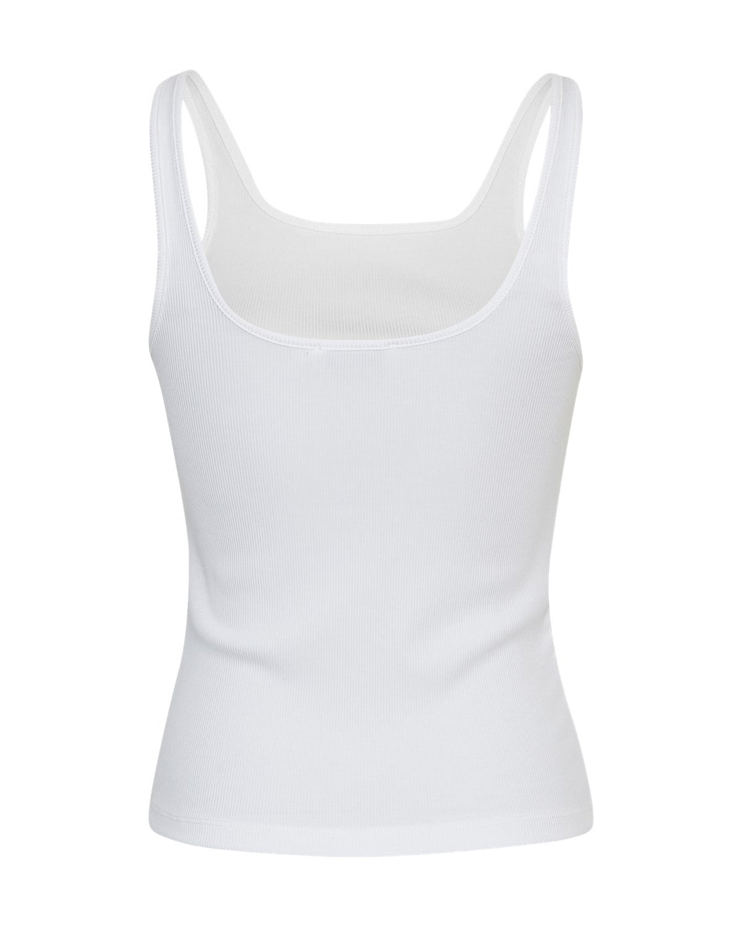 Betrina Rib Top Bright White