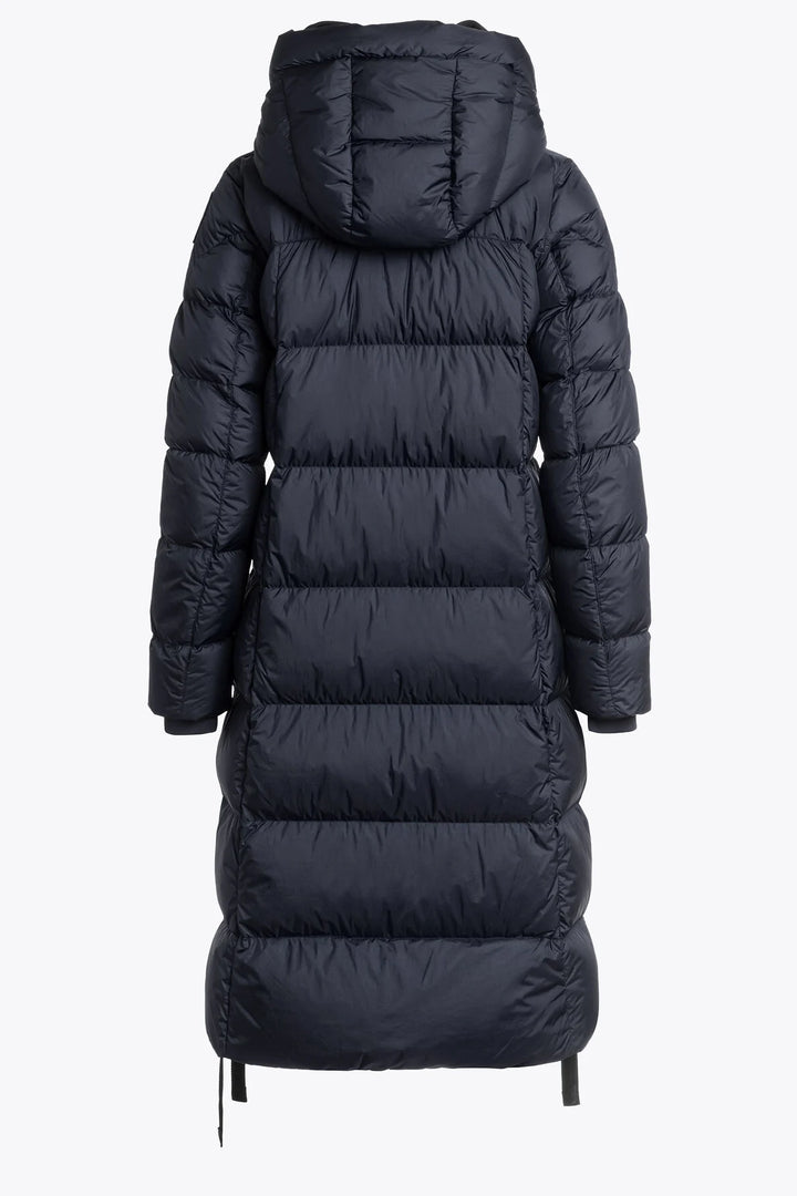 Panda Long Puffer Blue Navy