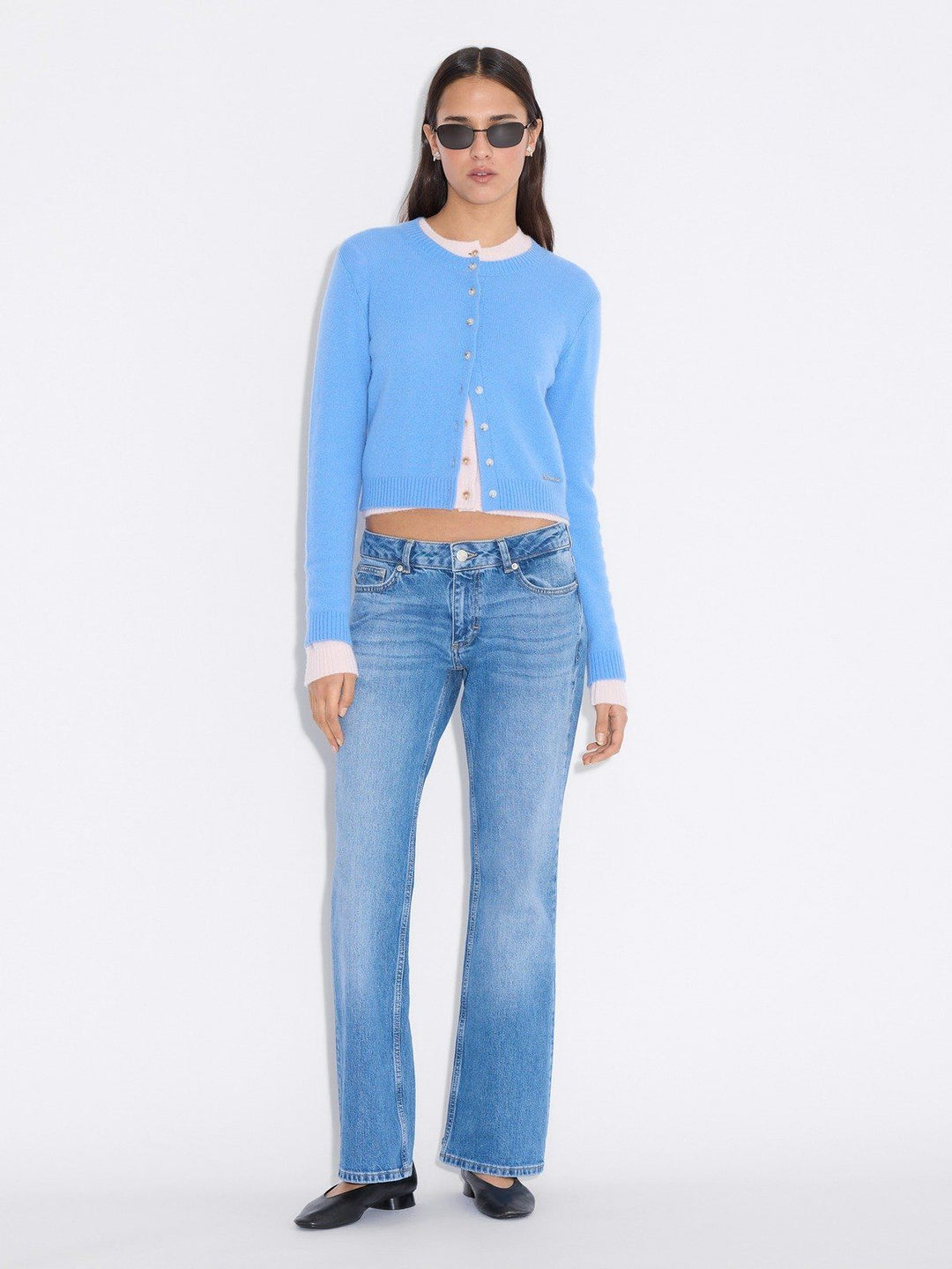 W Low Jeans Mid Blue