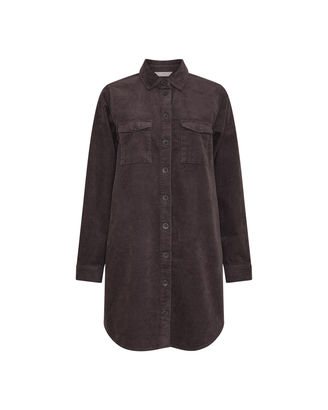 Ella Short Shirt Dress Black Coffee