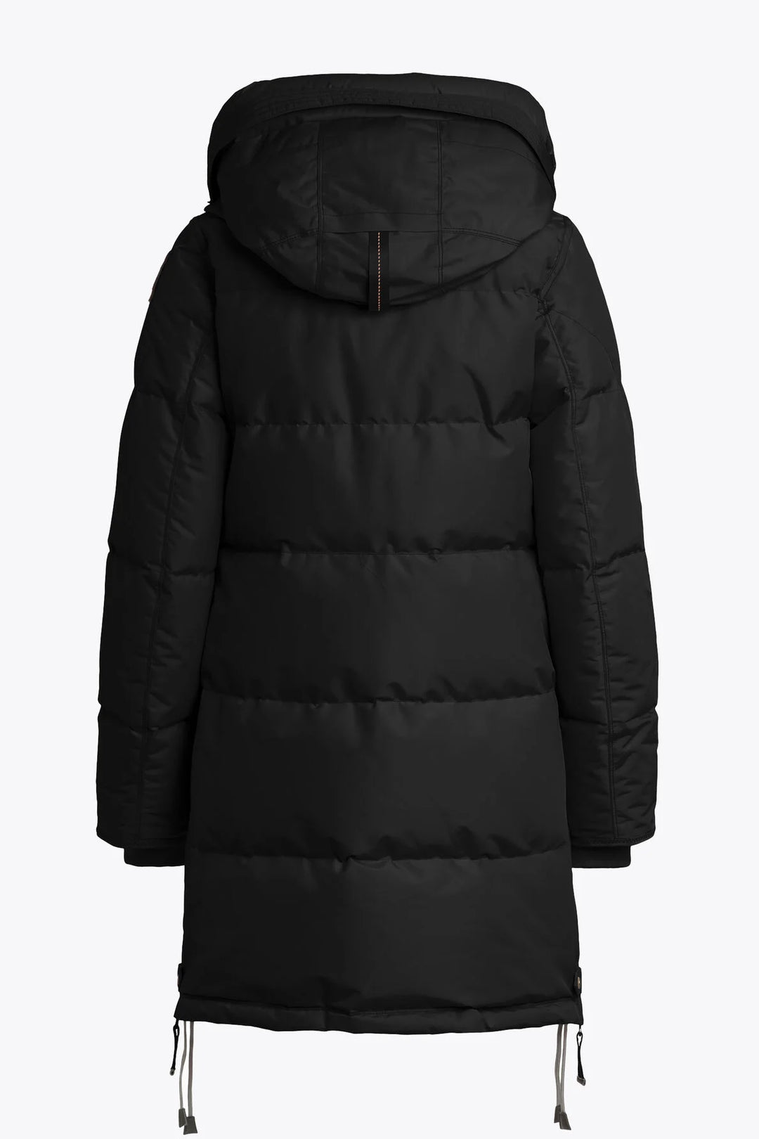 Long Bear Hooded Parka Black