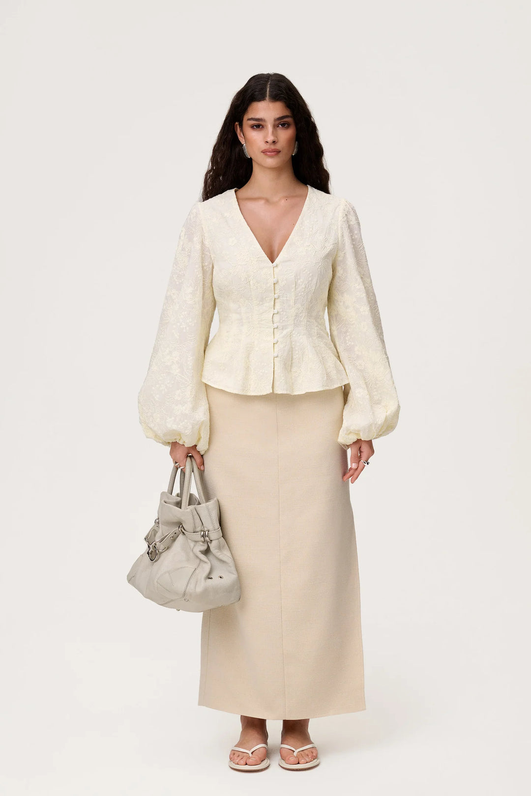 Palena Blouse Light Yellow