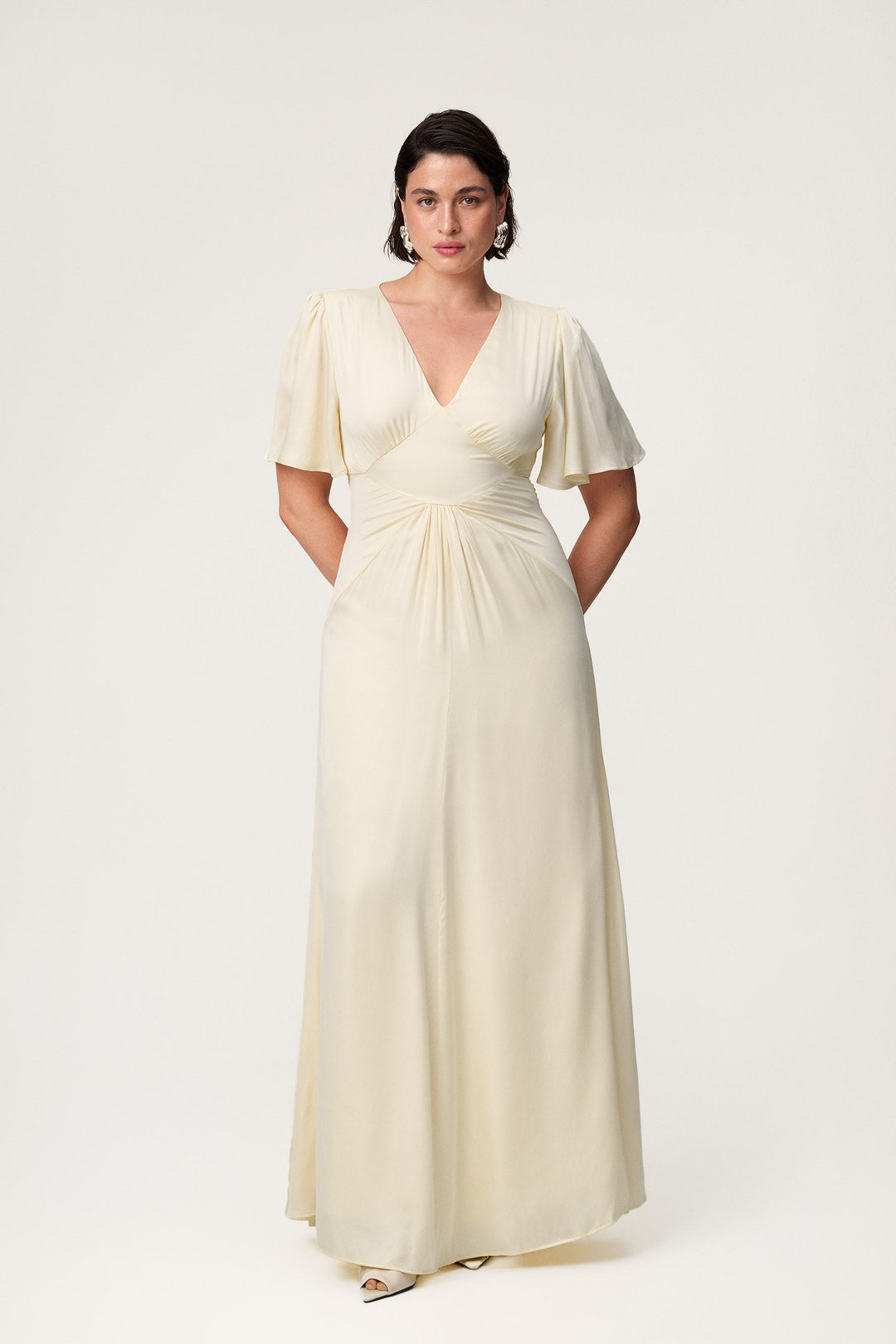 Bari Dress Vanilla Yellow