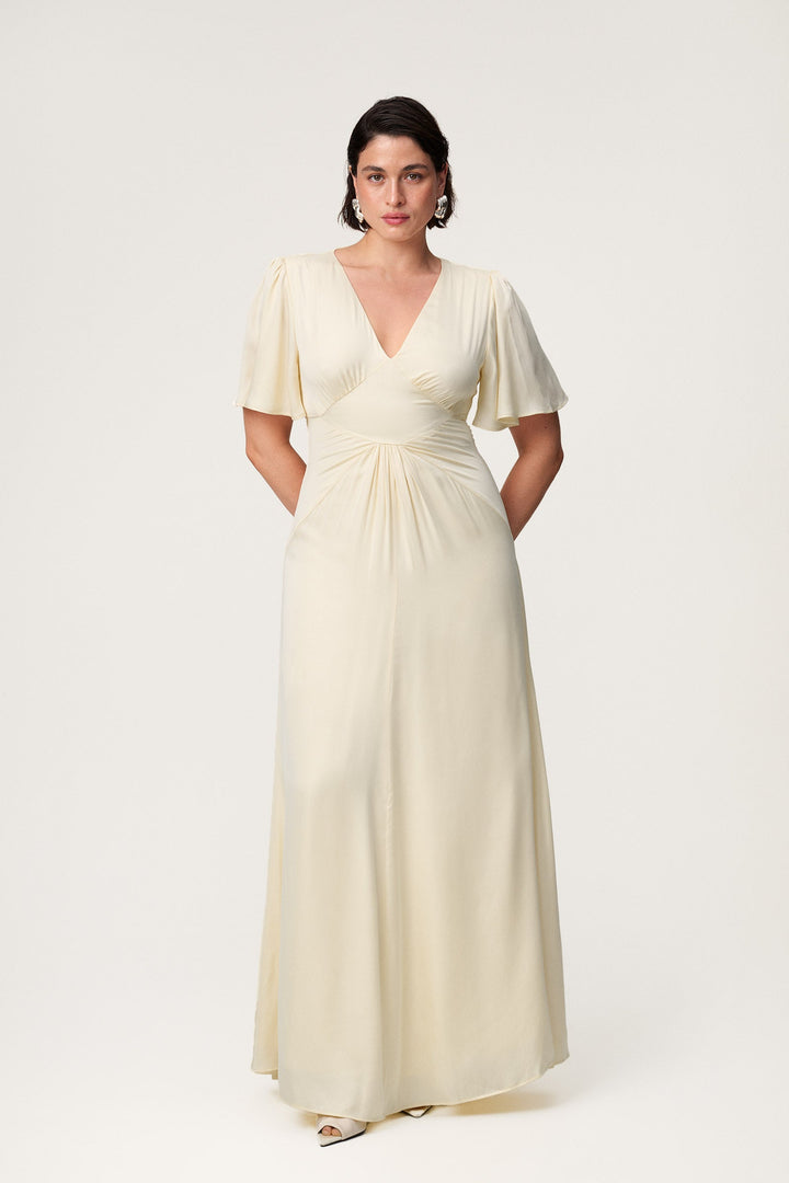 Bari Dress Vanilla Yellow