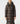 Panda Long Down Jacket Earth Brown