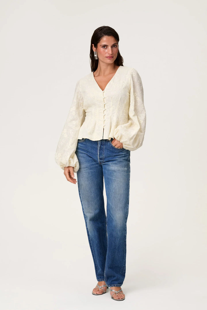 Palena Blouse Light Yellow