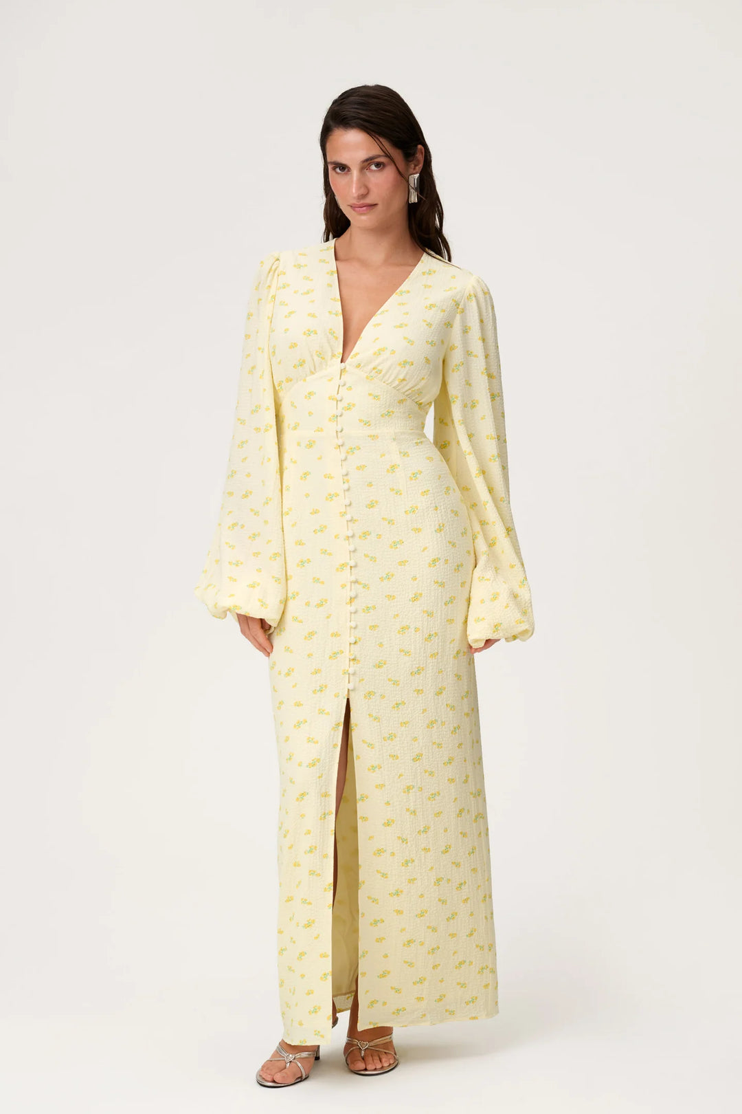 Positano Dress Pastel Yellow
