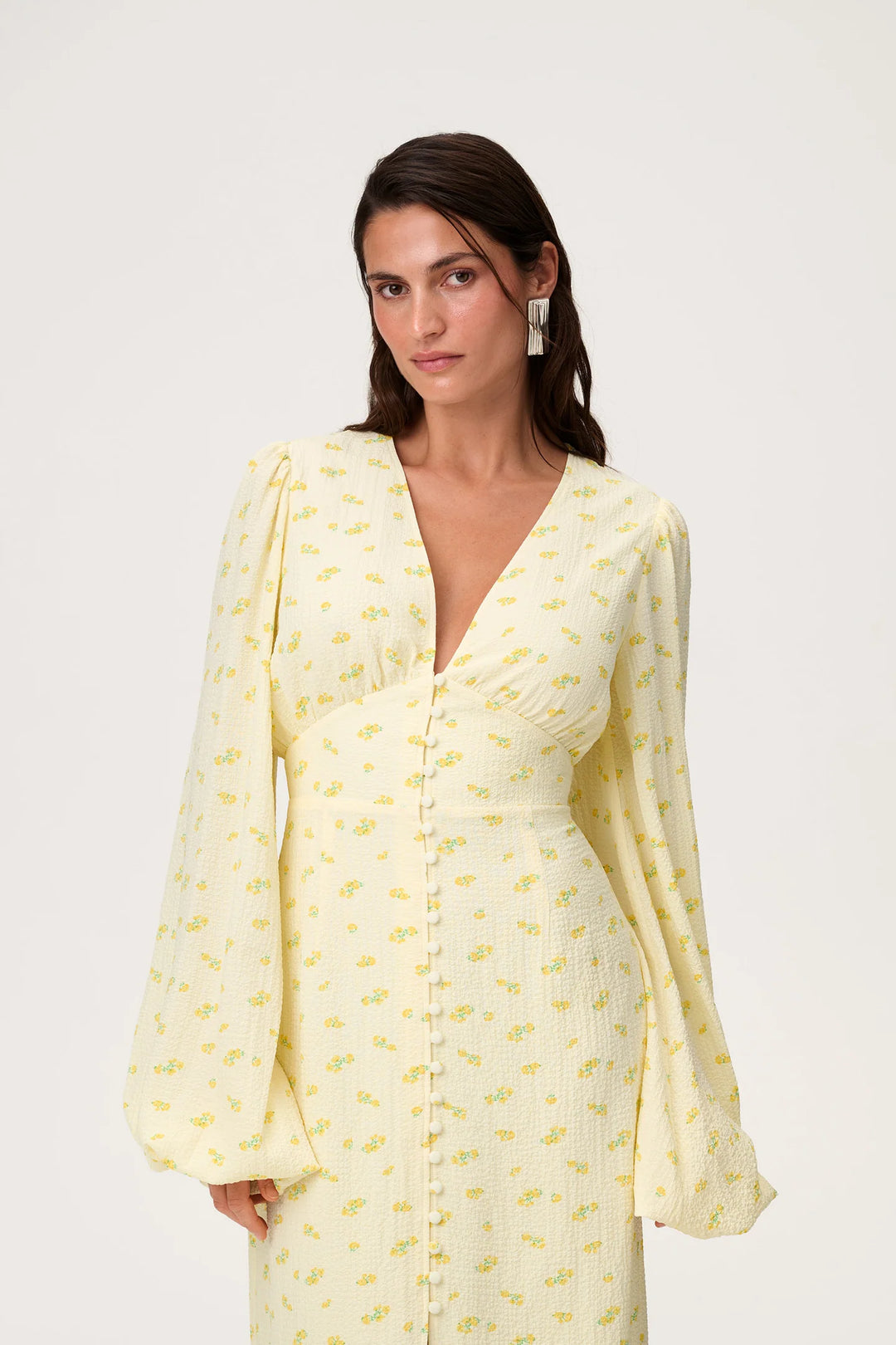 Positano Dress Pastel Yellow