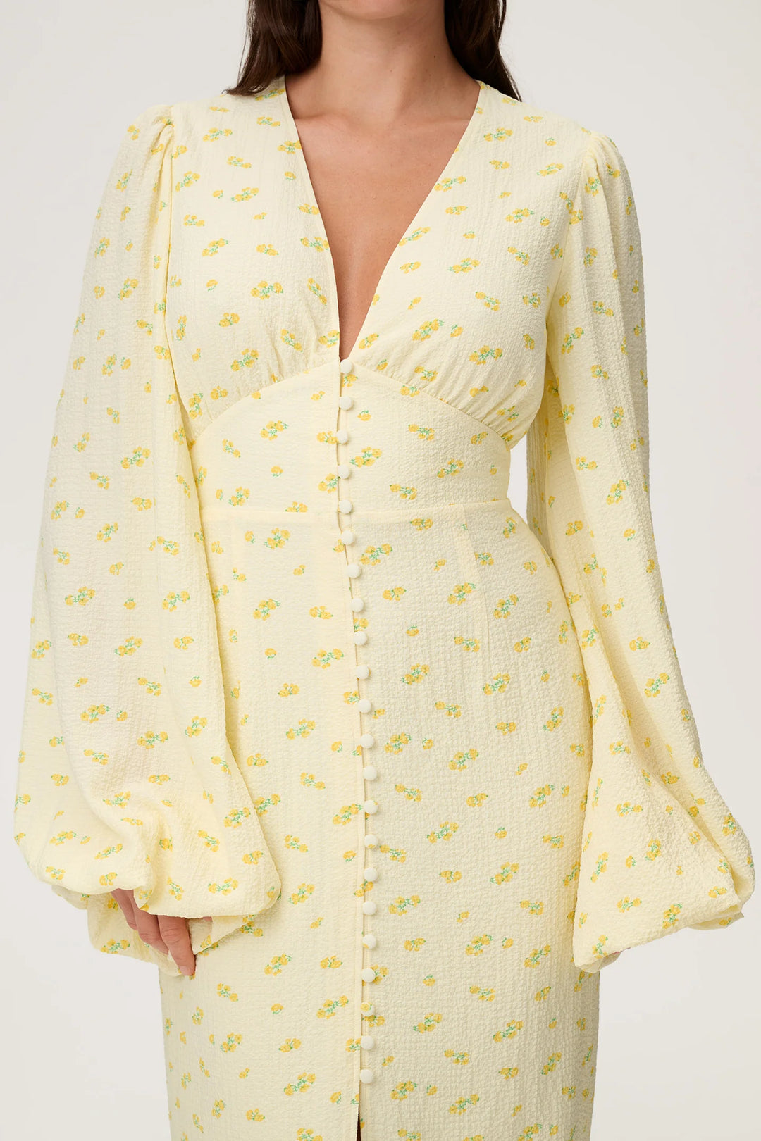 Positano Dress Pastel Yellow