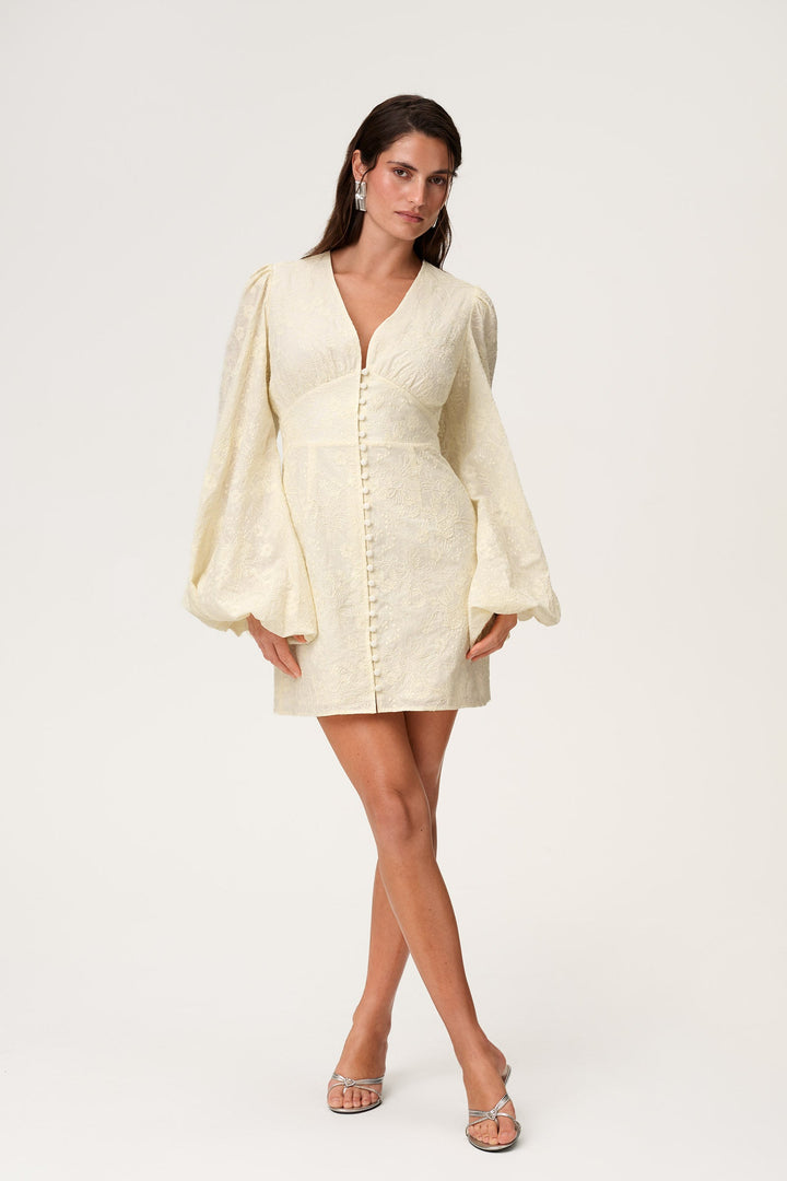 Florence Dress Light Yellow