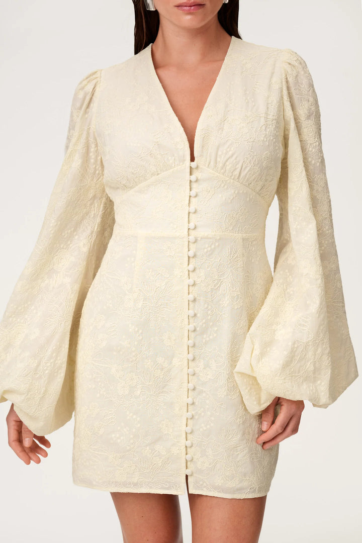 Florence Dress Light Yellow