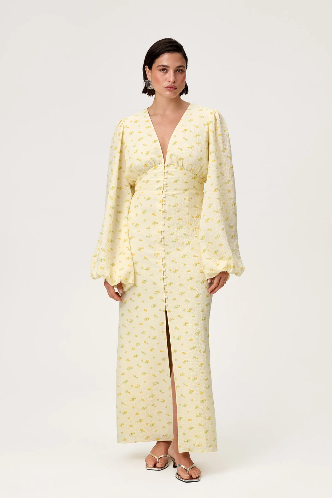 Positano Dress Pastel Yellow