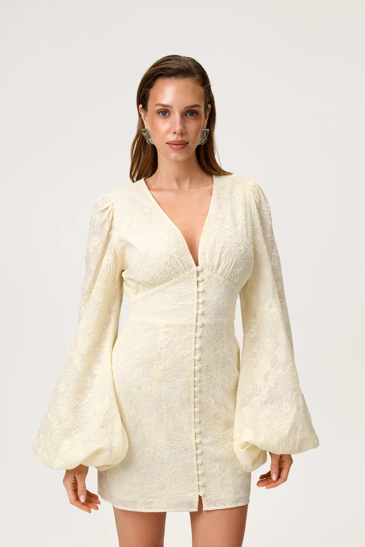 Florence Dress Light Yellow