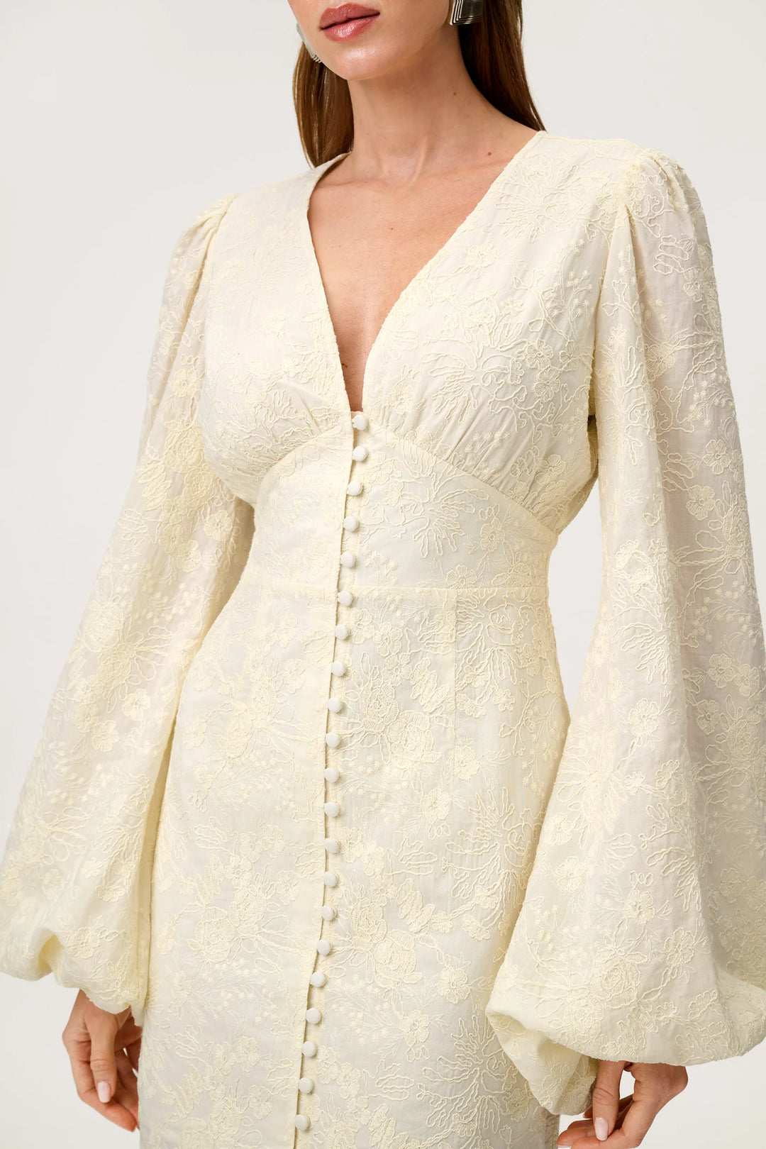 Florence Dress Light Yellow