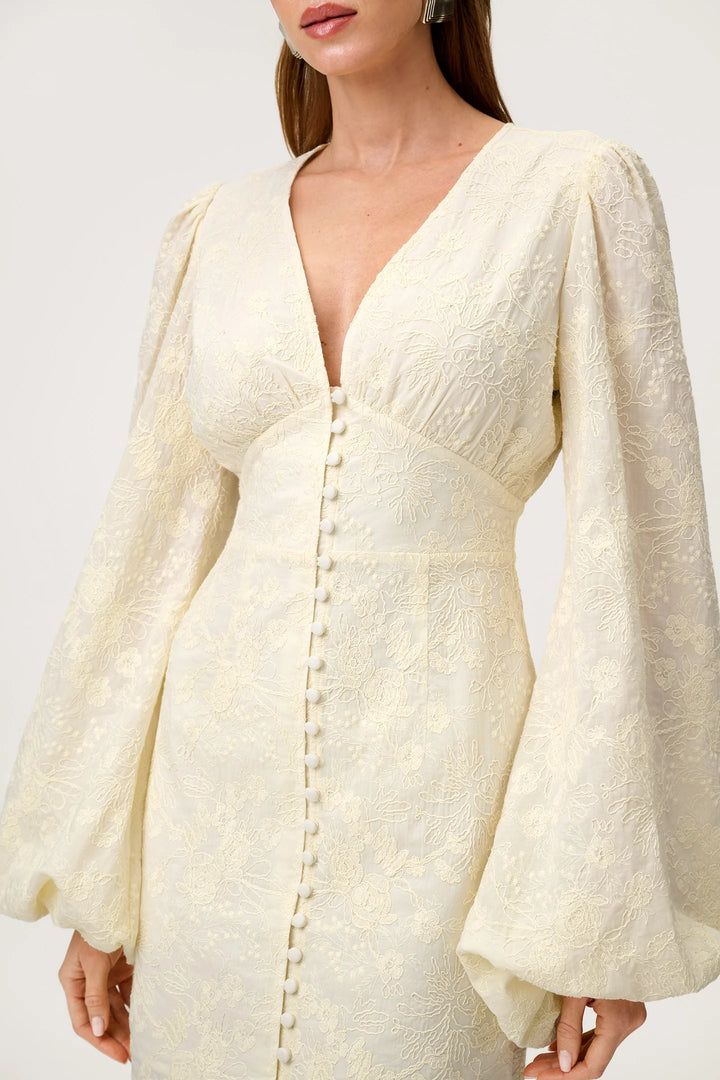 Florence Dress Light Yellow