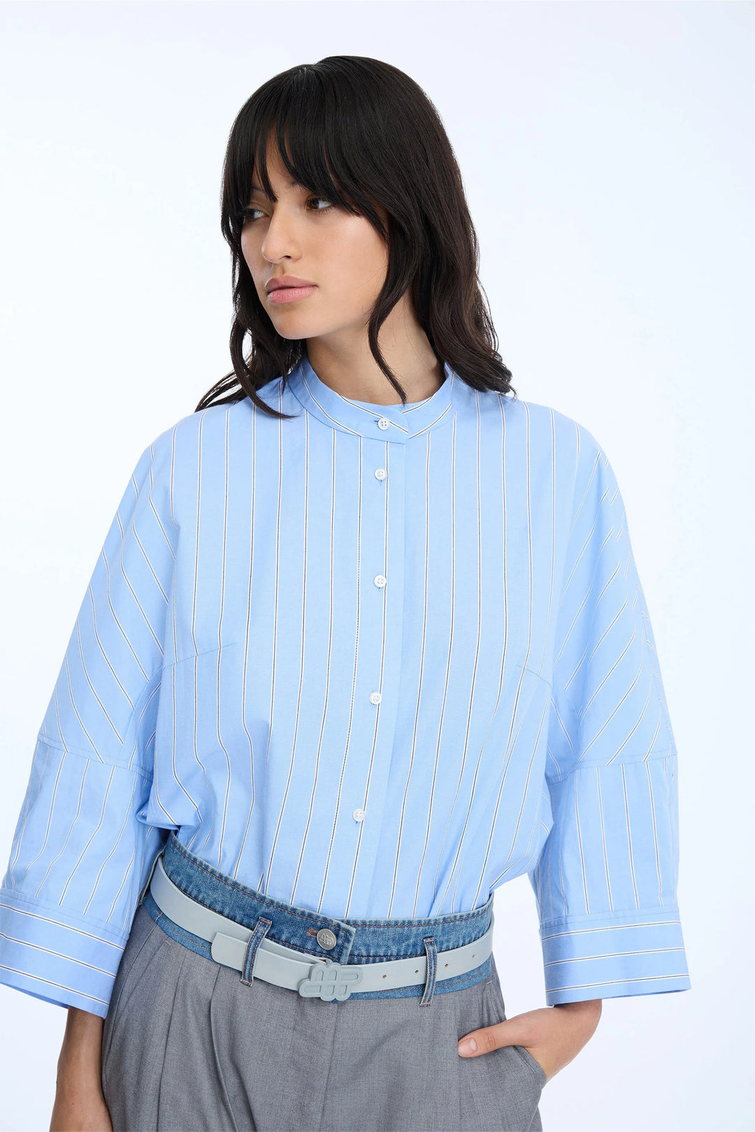 Neela Top Stripe Blue
