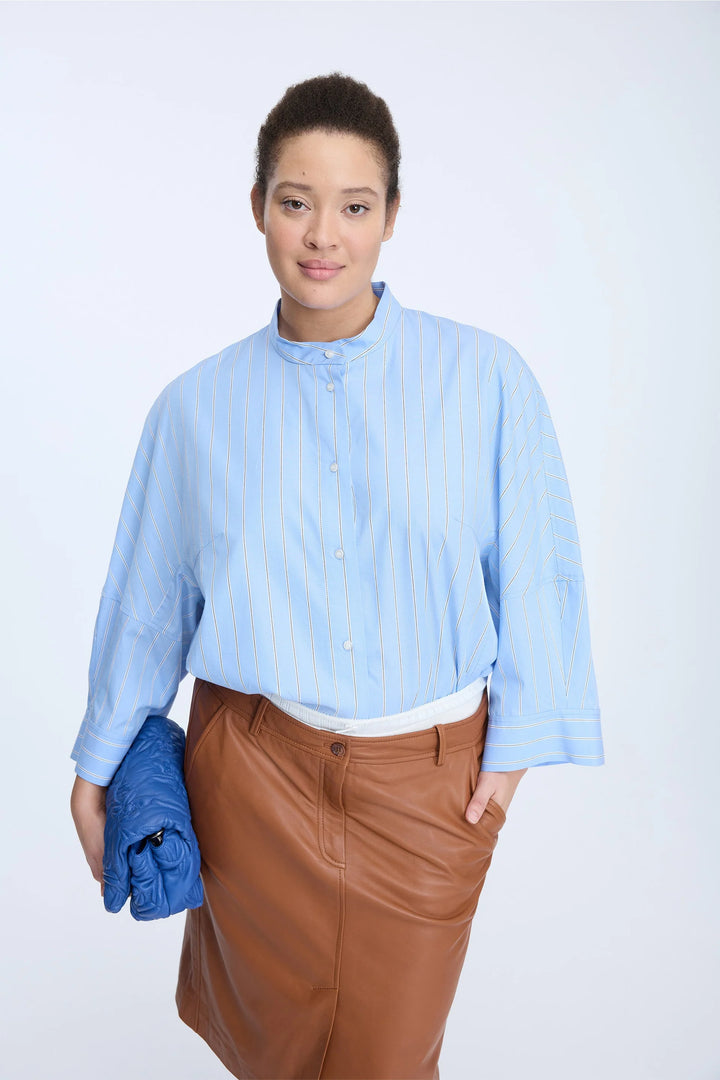 Neela Top Stripe Blue