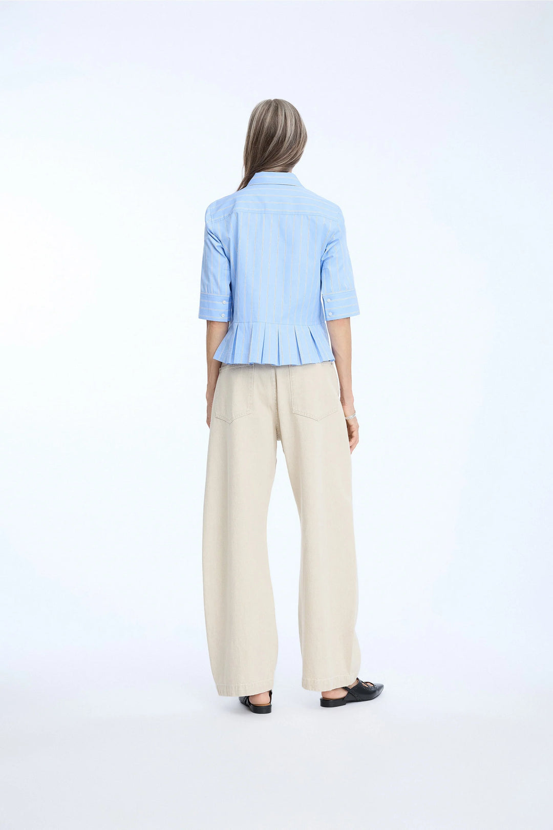 Nuria Top Stripe Blue