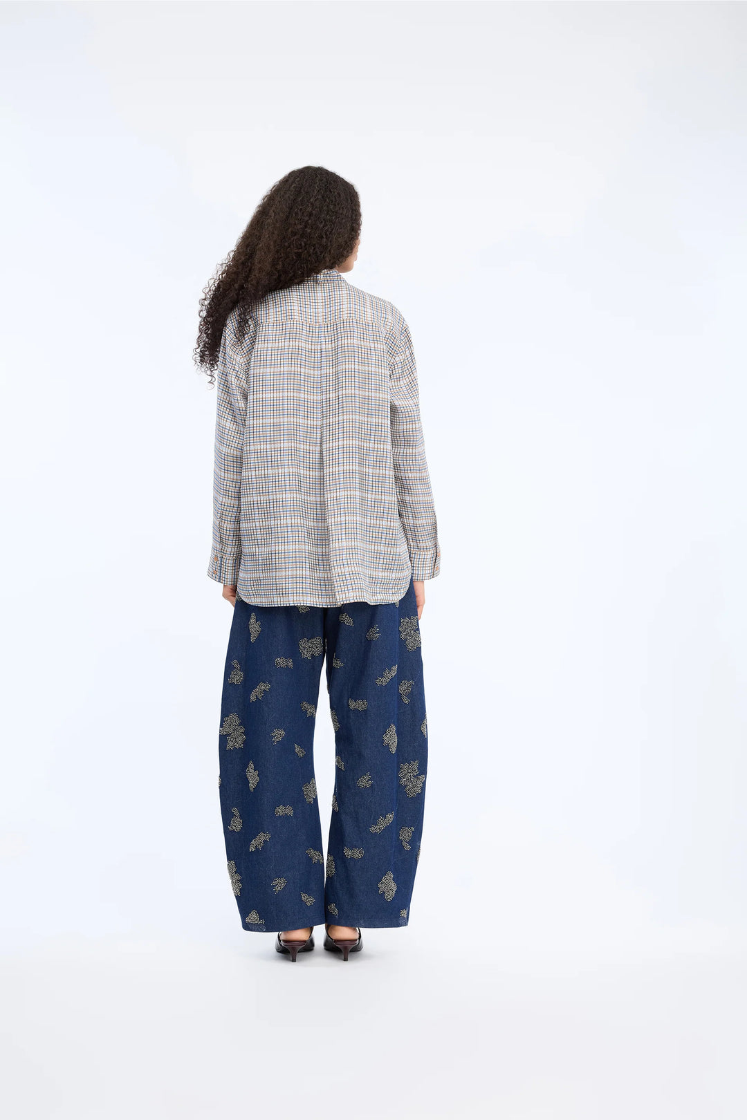 Veiling Top Mix Blue