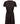Mabel Stretch Linen Dress Dark Brown