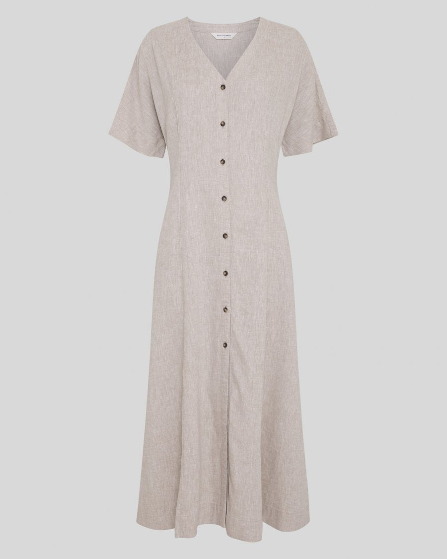 Viana Ginia 2/4 Dress Sand Melange