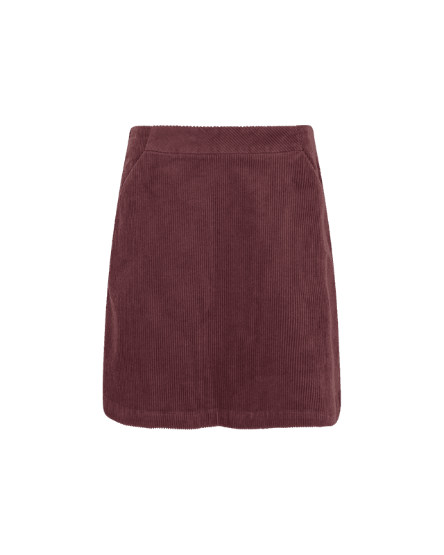 Ella HW Skirt Choco Truffle