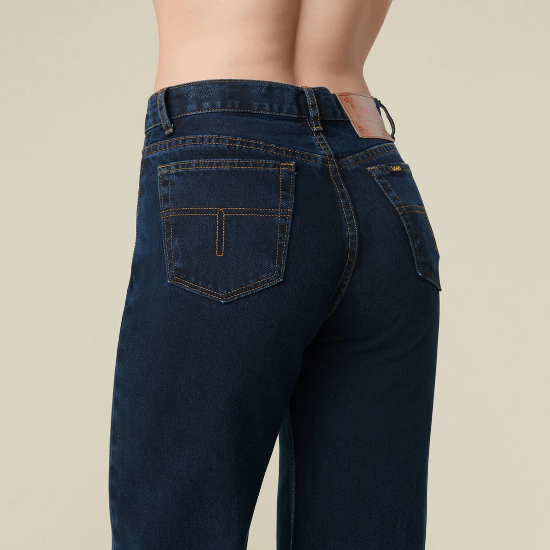 Lindsay Palazzo Blue Black Stone