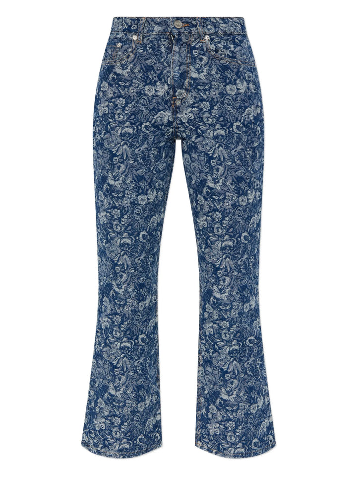 Tapestry Denim Betzy Cropped Mid Blue Stone