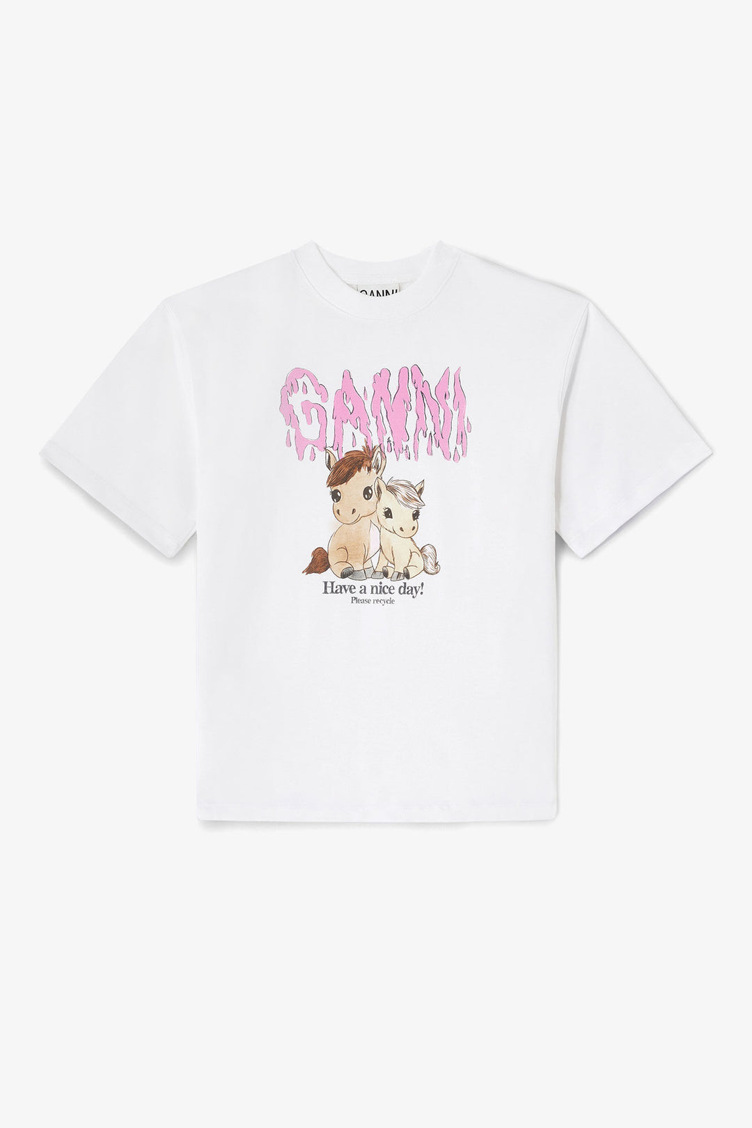 Basic Cotton Jersey T-shirt Bright White