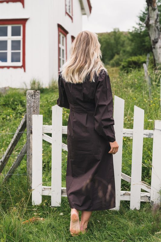 Ida Maja Dress Black Coffee