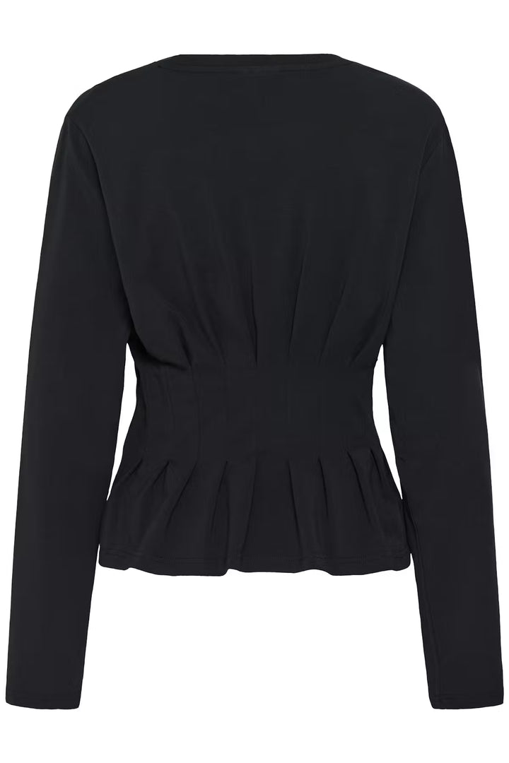 Inez LS Tee Black