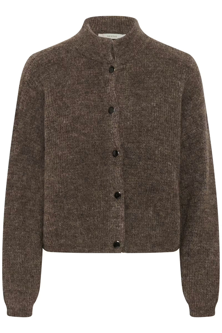 Debbie Cardigan Chestnut Melange