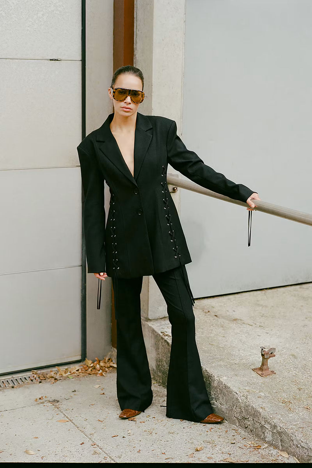 Laila Blazer Black